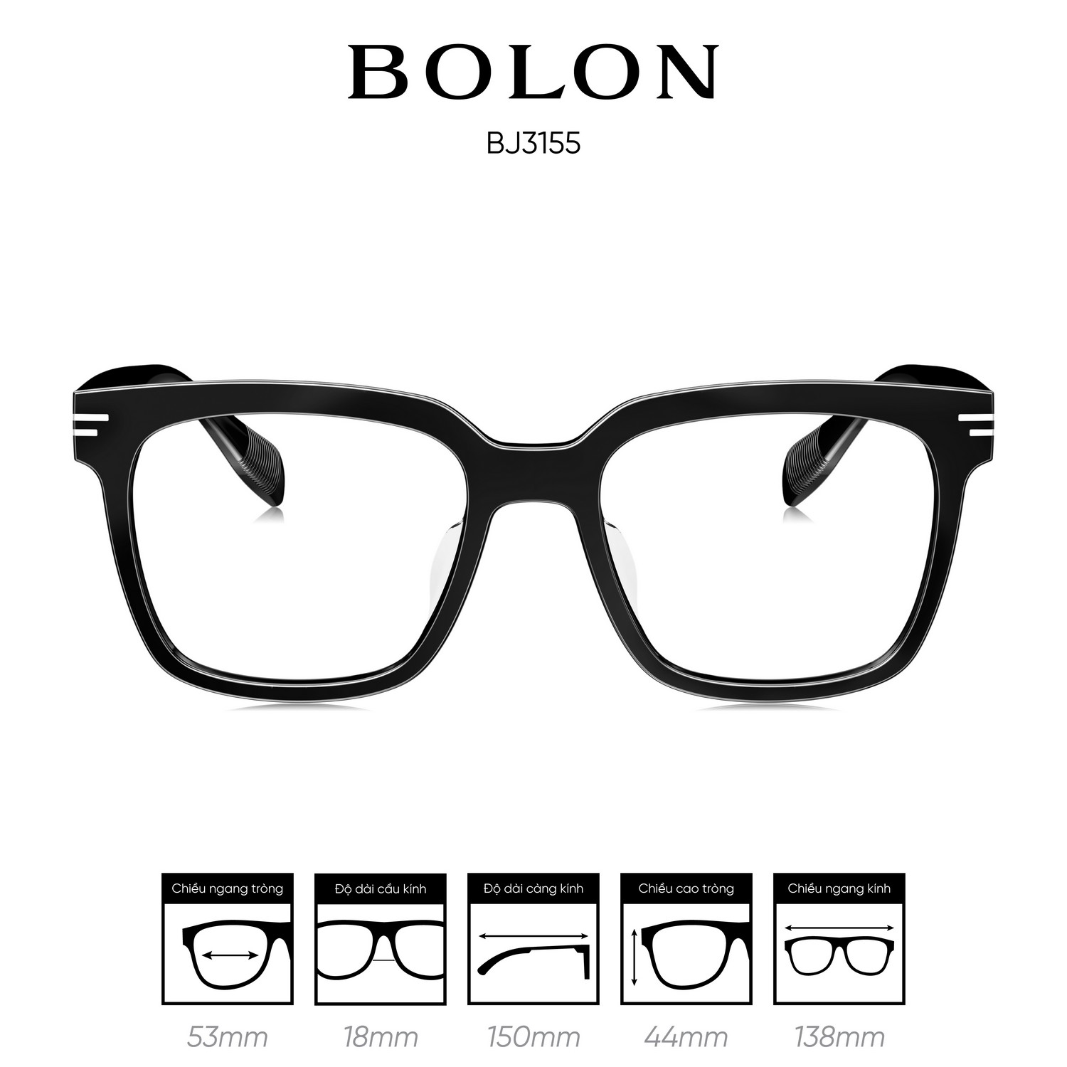 Gọng kính BOLON BJ3155