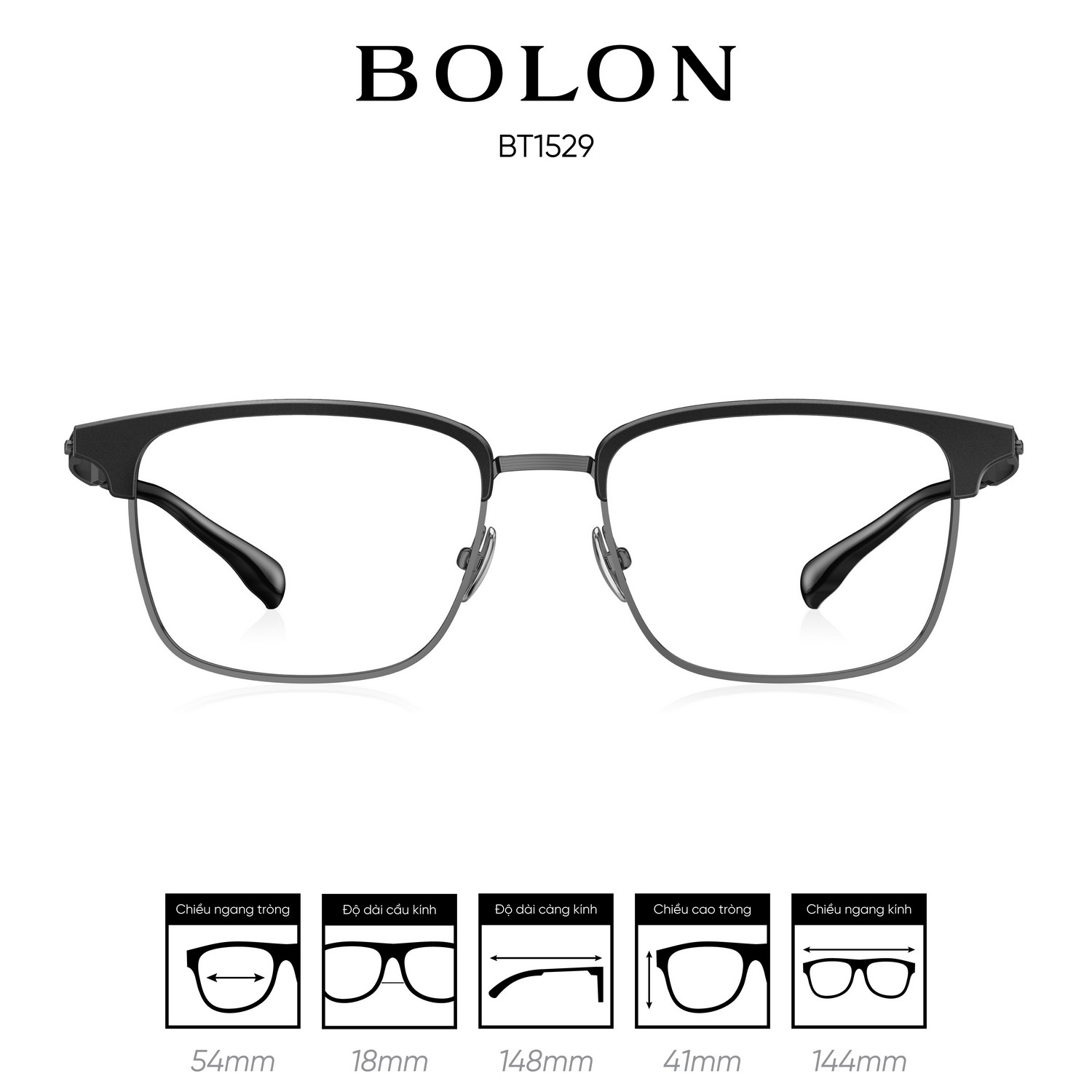 Gọng kính BOLON BT1529
