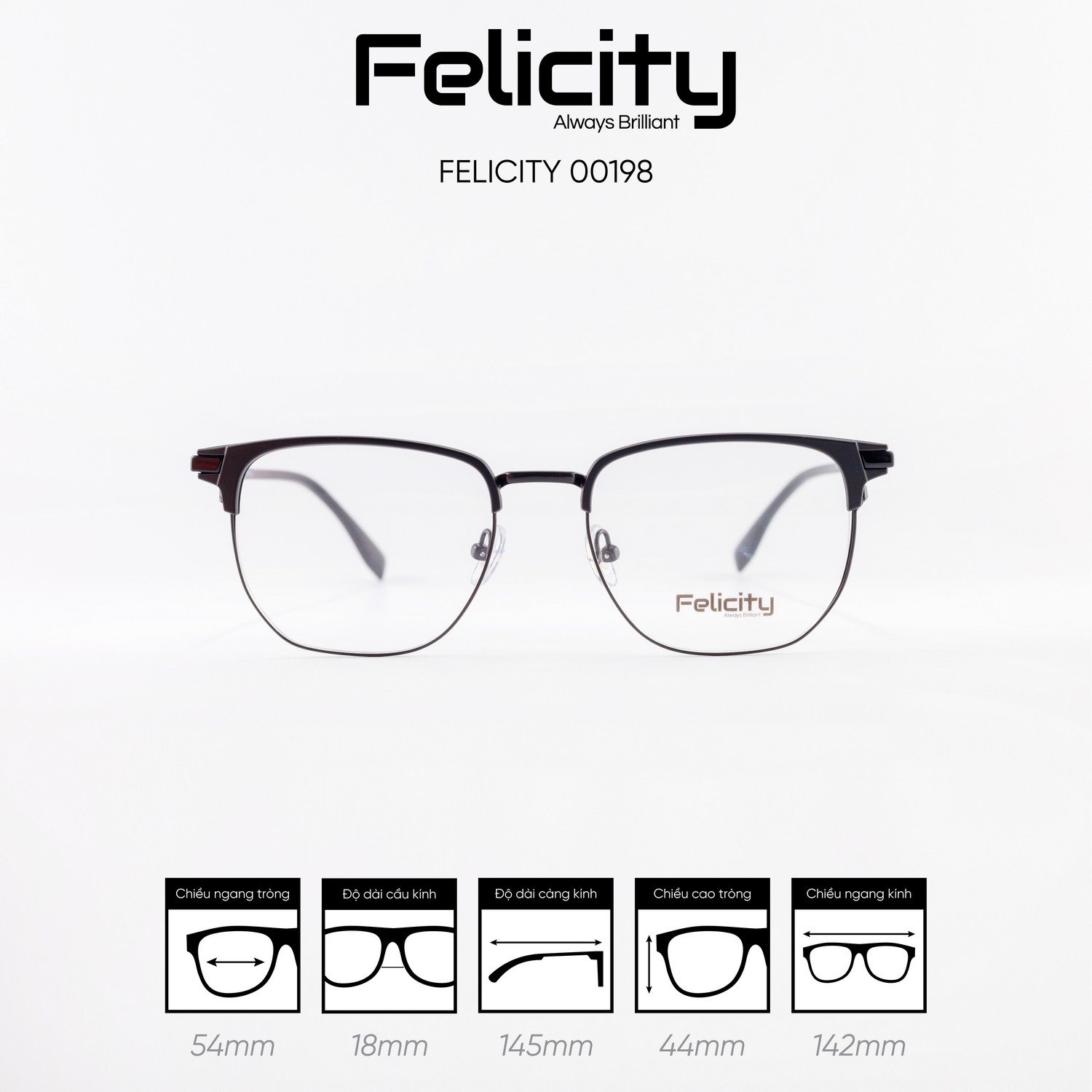 Gọng kính FELICITY 00198