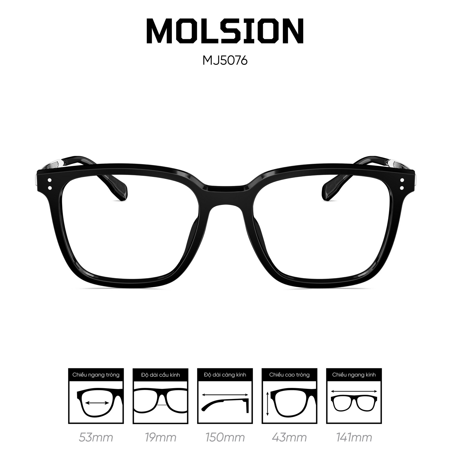 Gọng kính MOLSION MJ5076