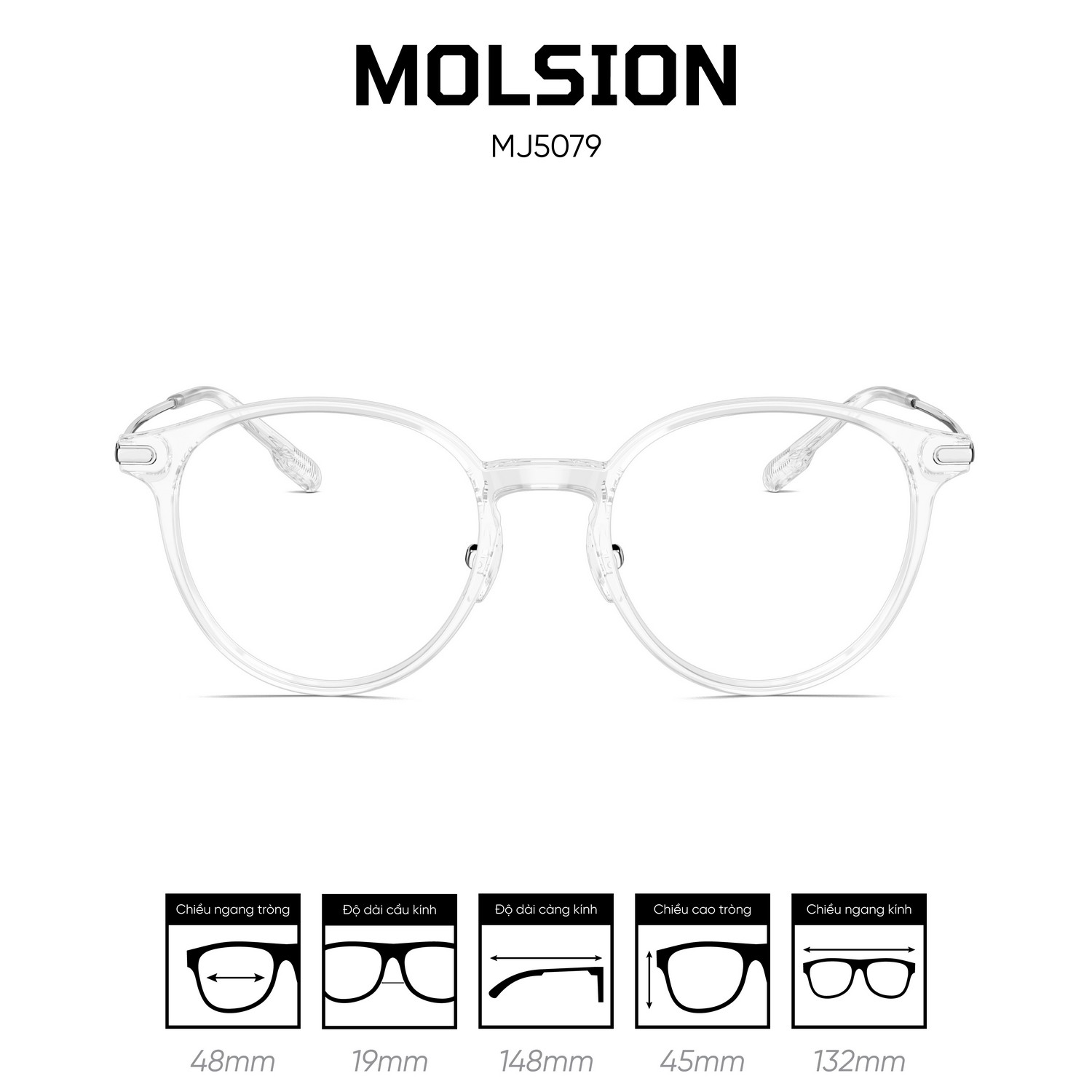 Gọng kính MOLSION MJ5079 - Ảnh 4