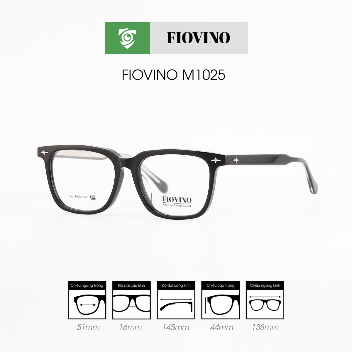 Gọng kính FIOVINO M1025 - Ảnh 5