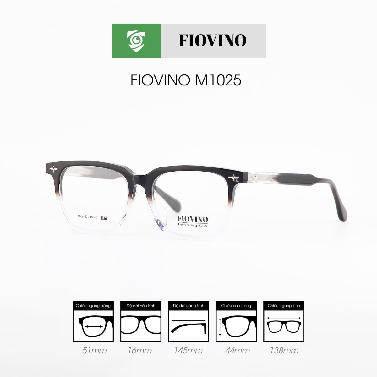 Gọng kính FIOVINO M1025 - Ảnh 3