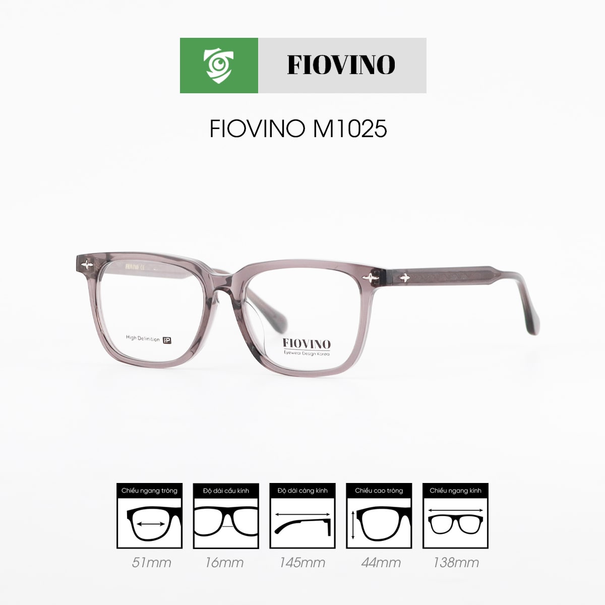 Gọng kính FIOVINO M1025 - Ảnh 2
