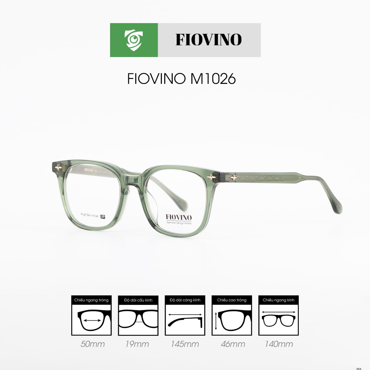 Gọng kính FIOVINO M1026 - Ảnh 3