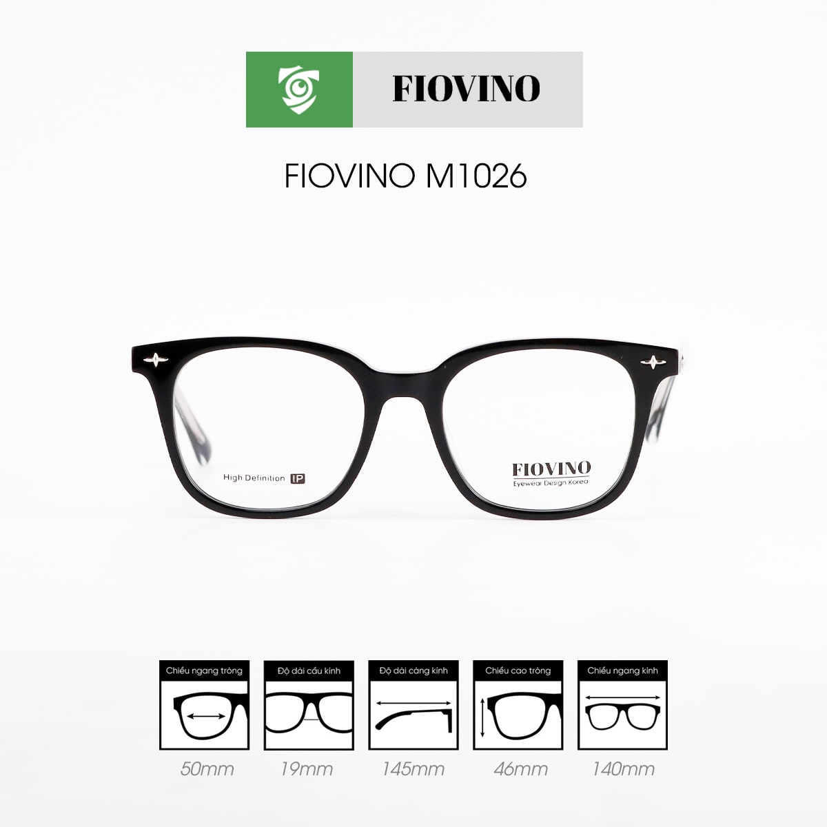 Gọng kính FIOVINO M1026