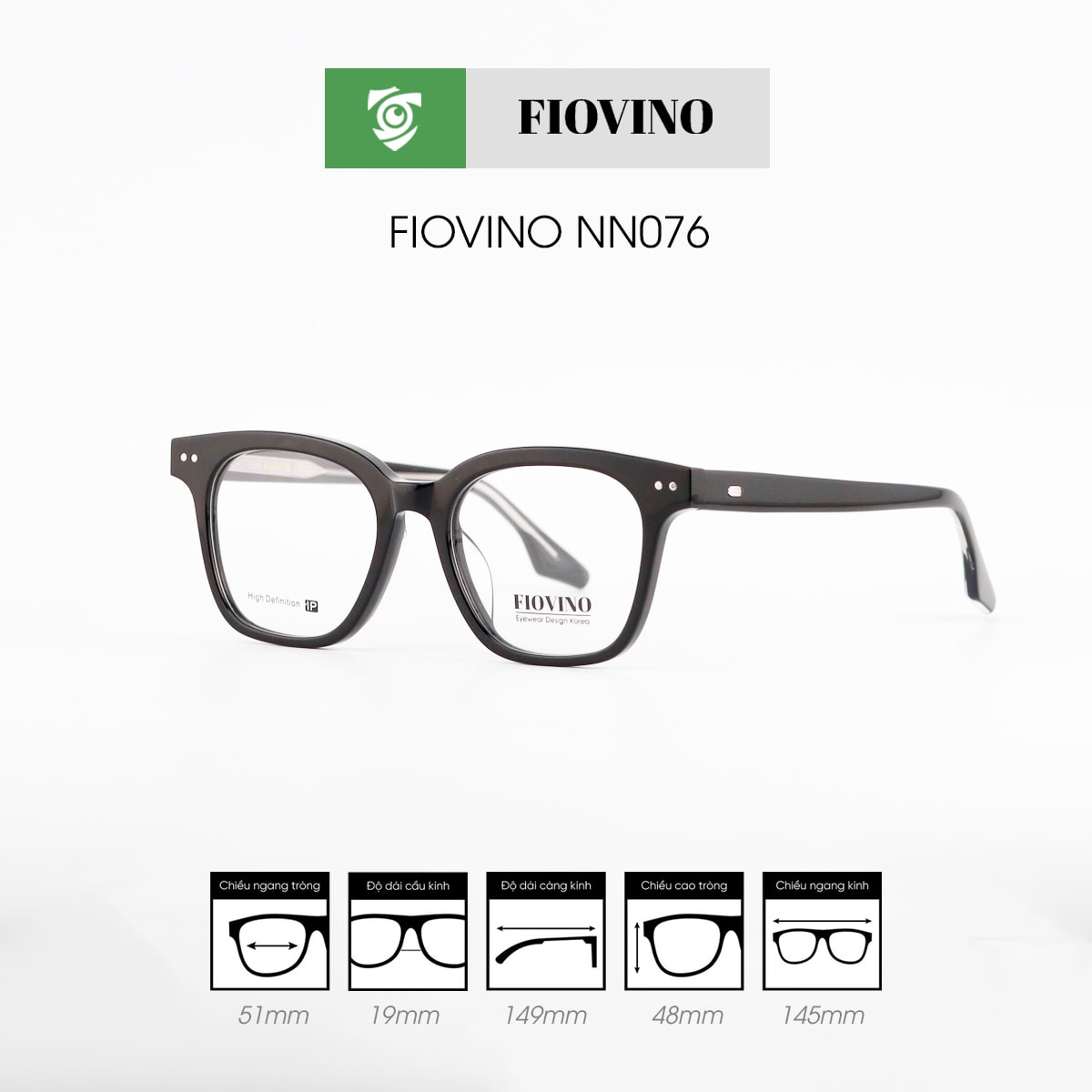 Gọng kính FIOVINO NN076 - Ảnh 2