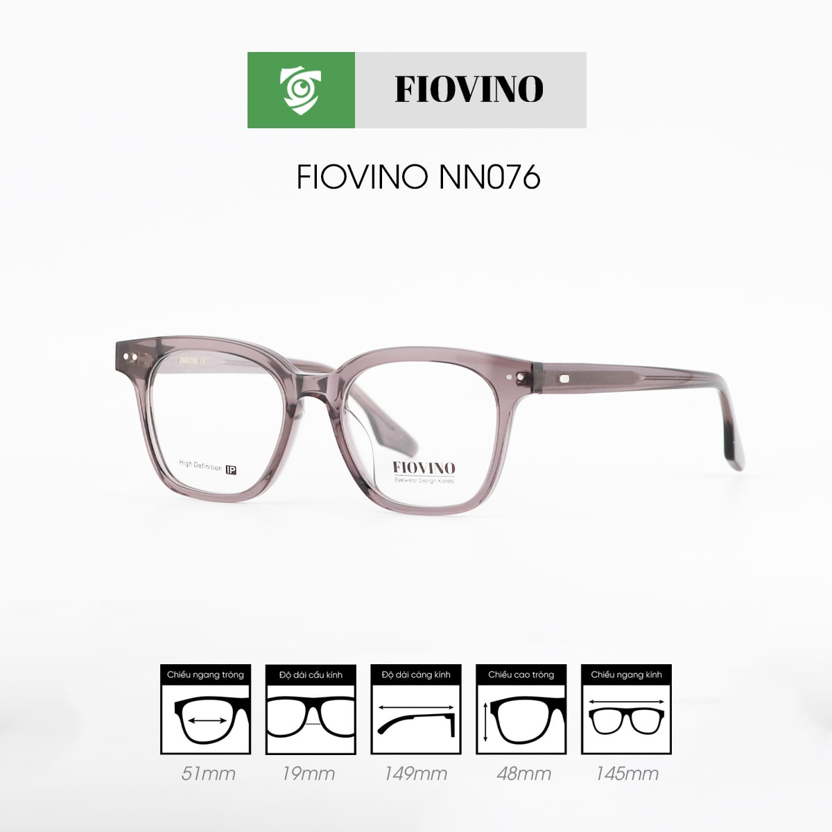 Gọng kính FIOVINO NN076 - Ảnh 5