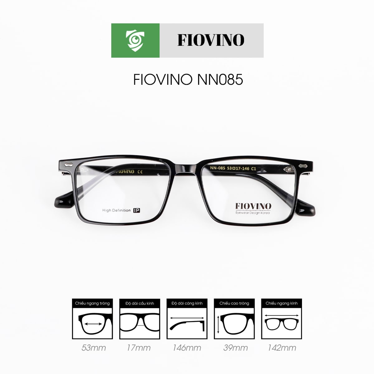 Gọng kính FIOVINO NN085 - Ảnh 2
