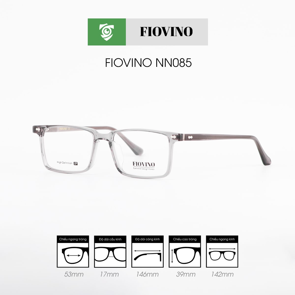 Gọng kính FIOVINO NN085 - Ảnh 4