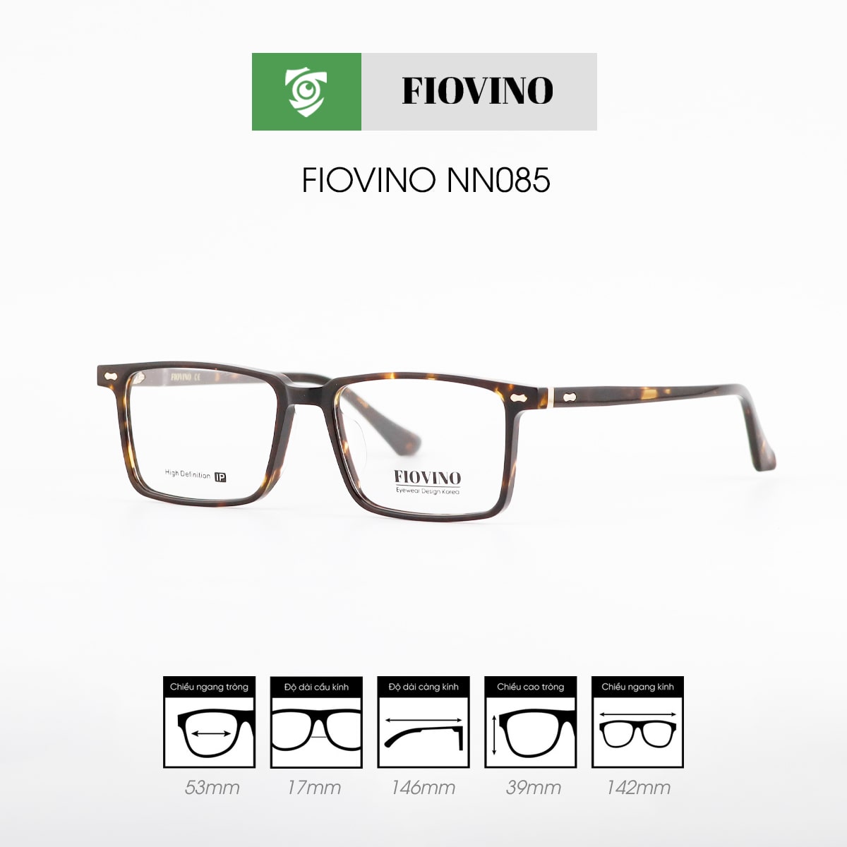 Gọng kính FIOVINO NN085 - Ảnh 6