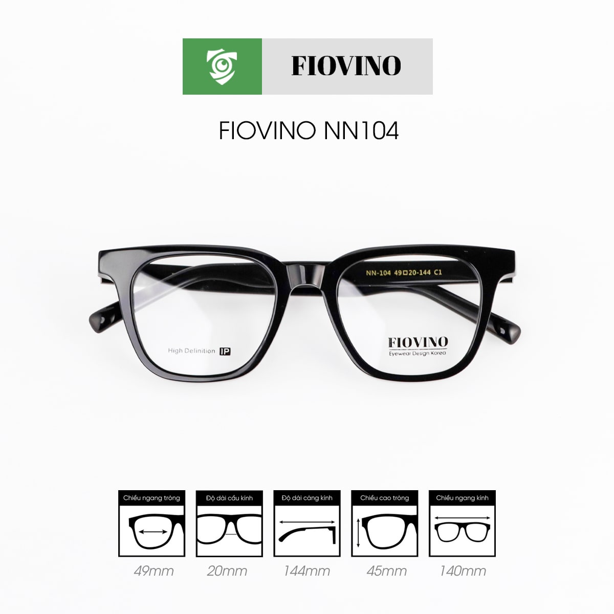 Gọng kính FIOVINO NN104 - Ảnh 5