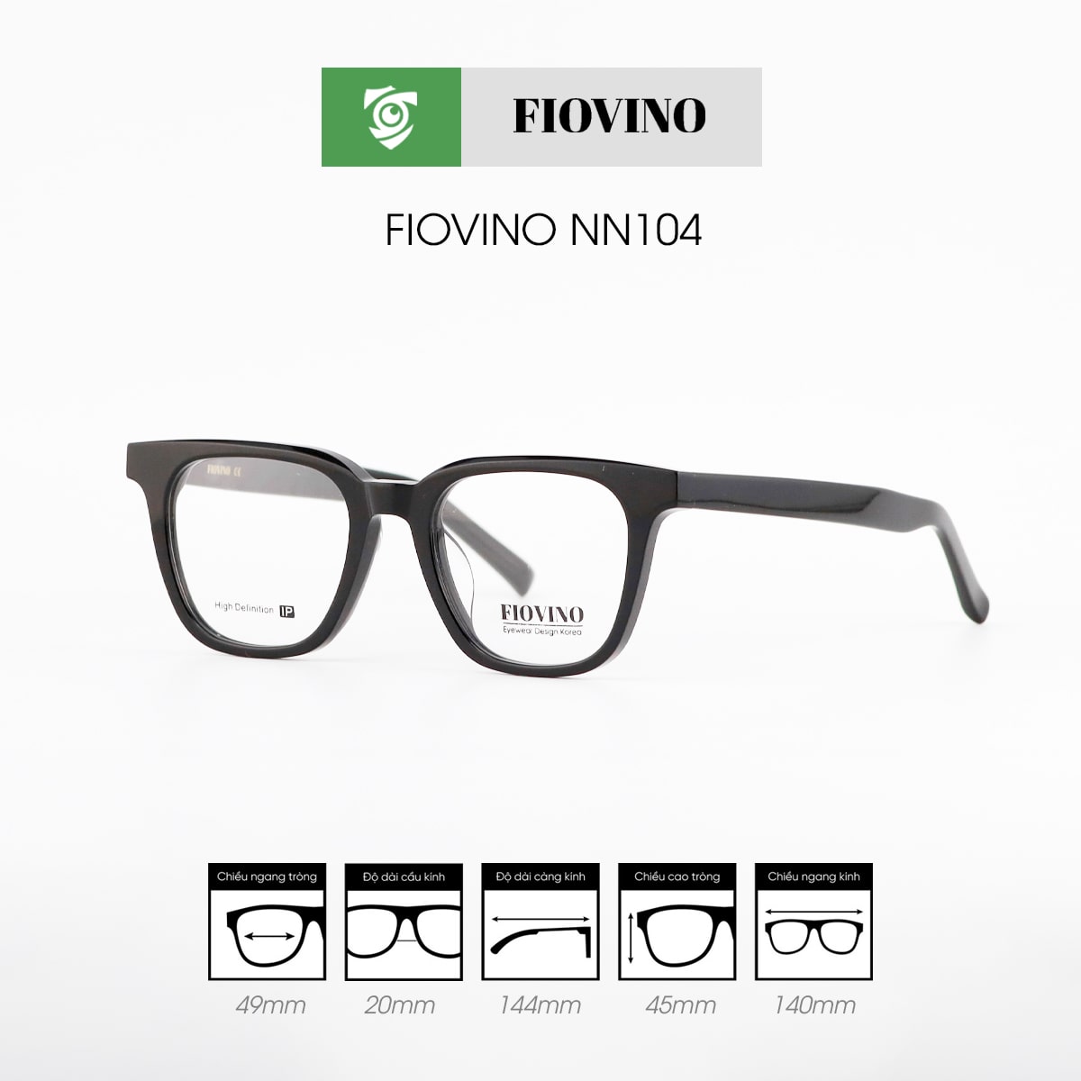 Gọng kính FIOVINO NN104 - Ảnh 4