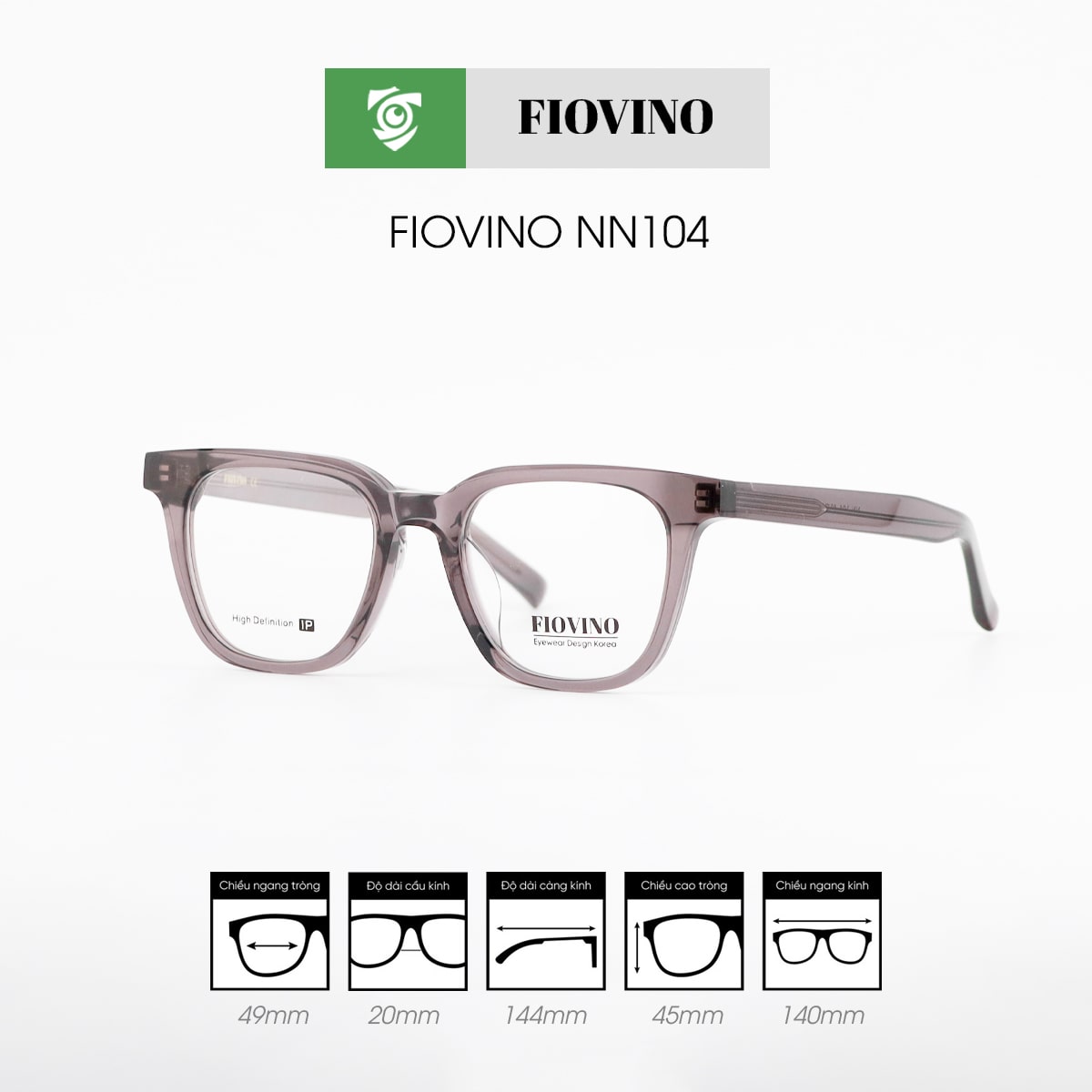 Gọng kính FIOVINO NN104 - Ảnh 3