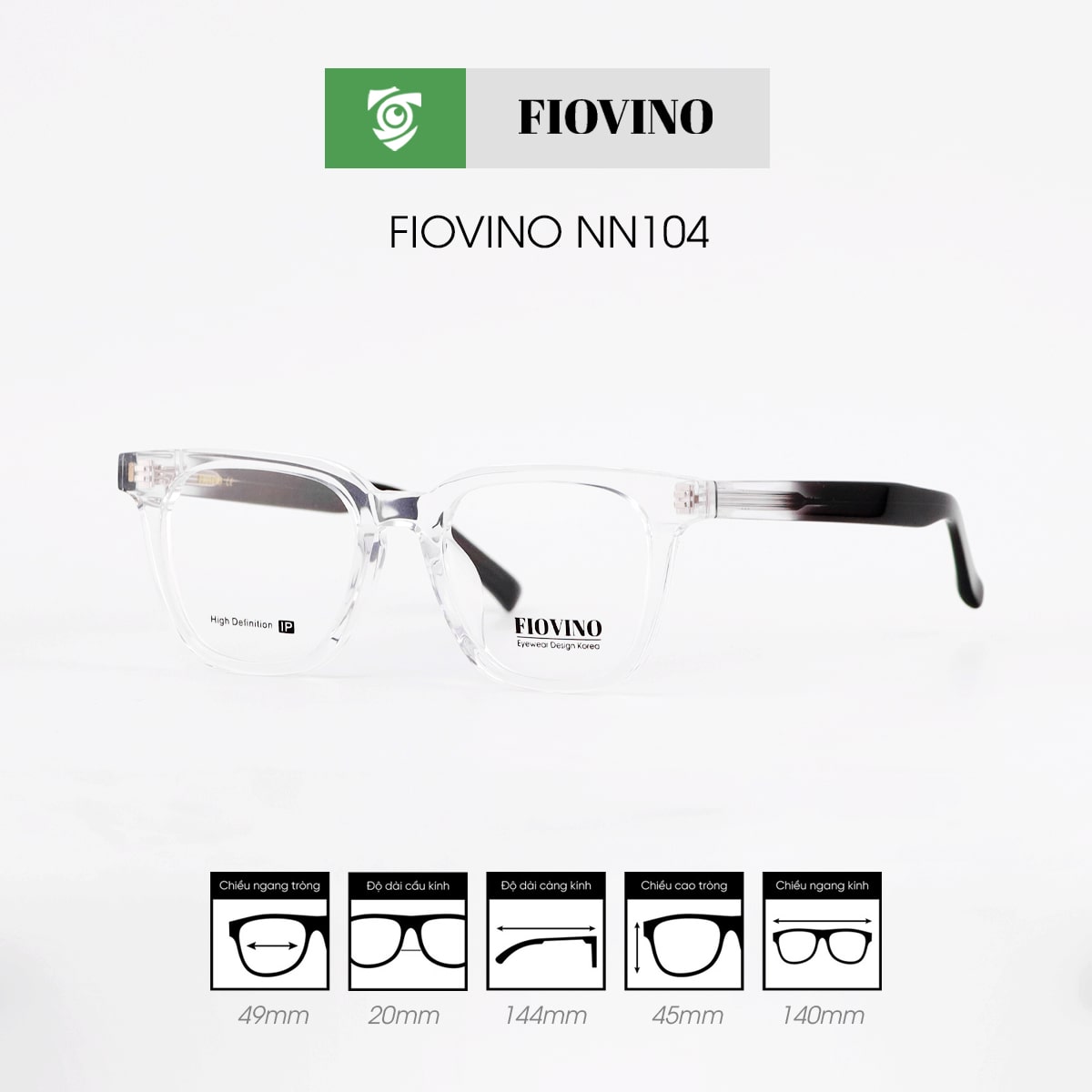 Gọng kính FIOVINO NN104 - Ảnh 2