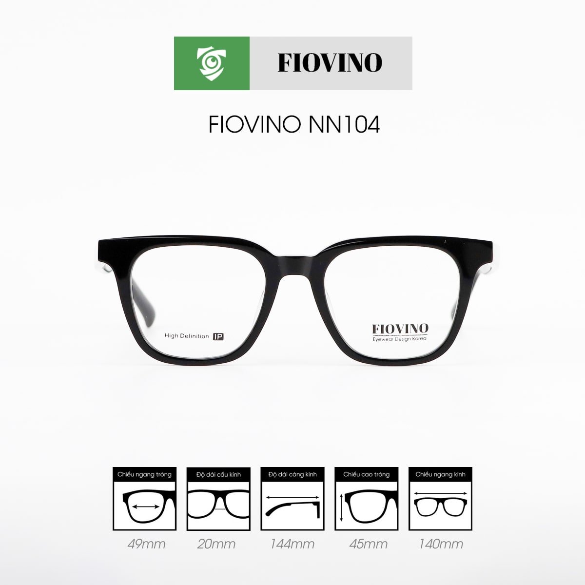 Gọng kính FIOVINO NN104