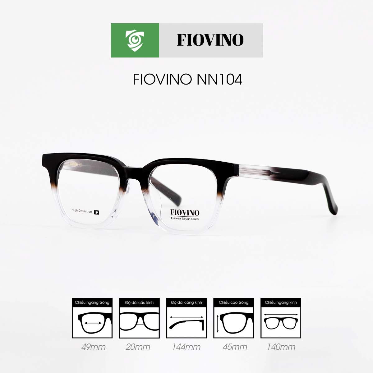 Gọng kính FIOVINO NN104 - Ảnh 7