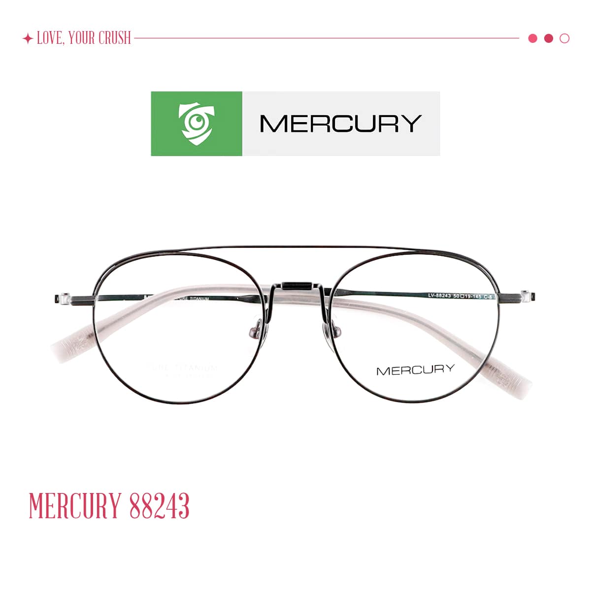 Gọng kính MERCURY 88243