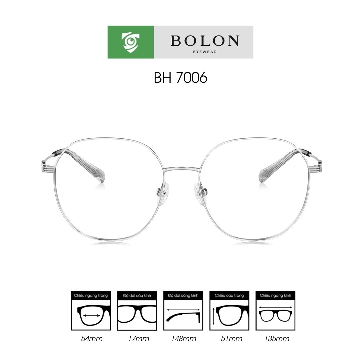 Gọng kính BOLON BH7006
