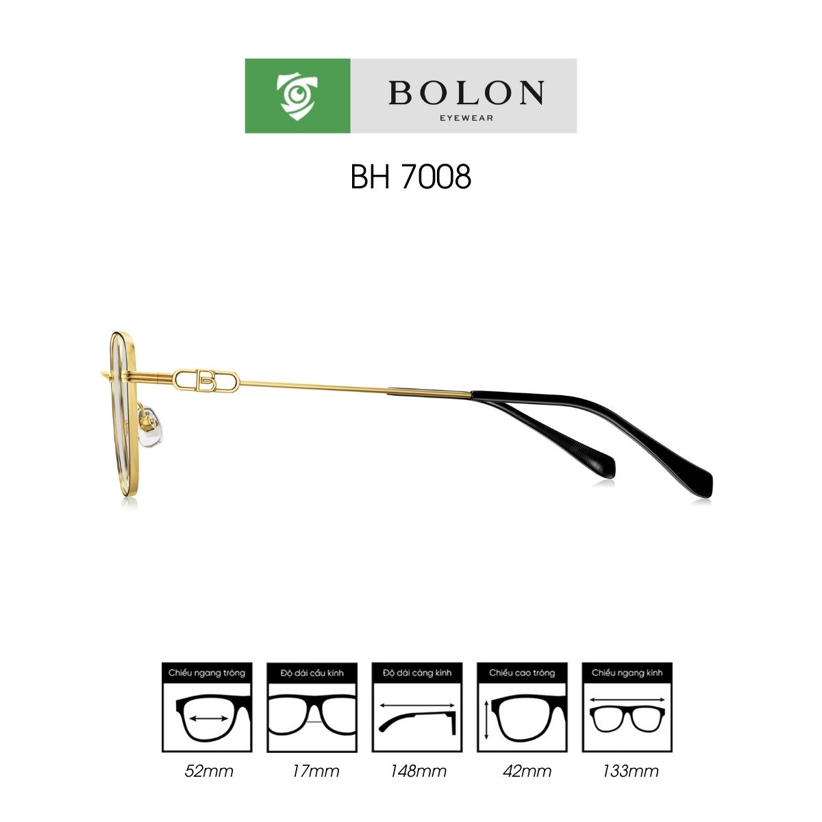 Gọng kính BOLON BH7008 - Ảnh 6