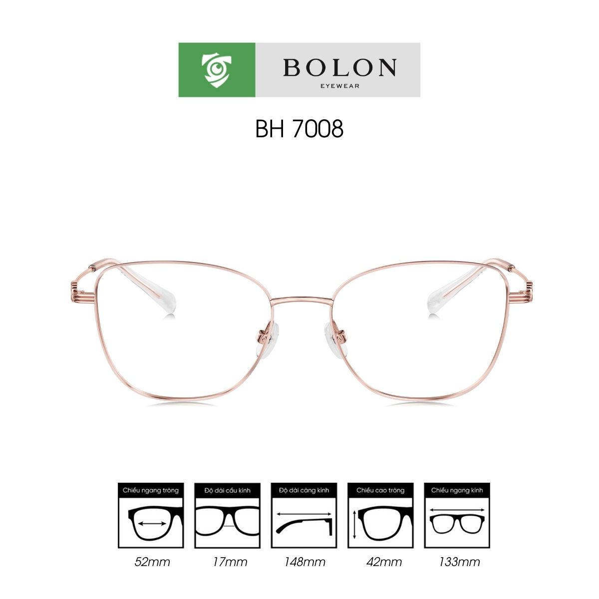 Gọng kính BOLON BH7008