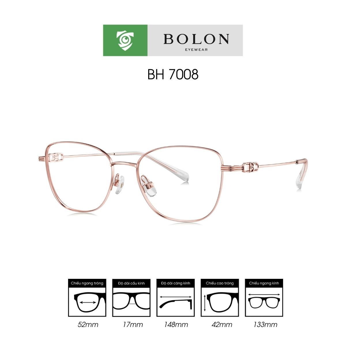 Gọng kính BOLON BH7008 - Ảnh 2