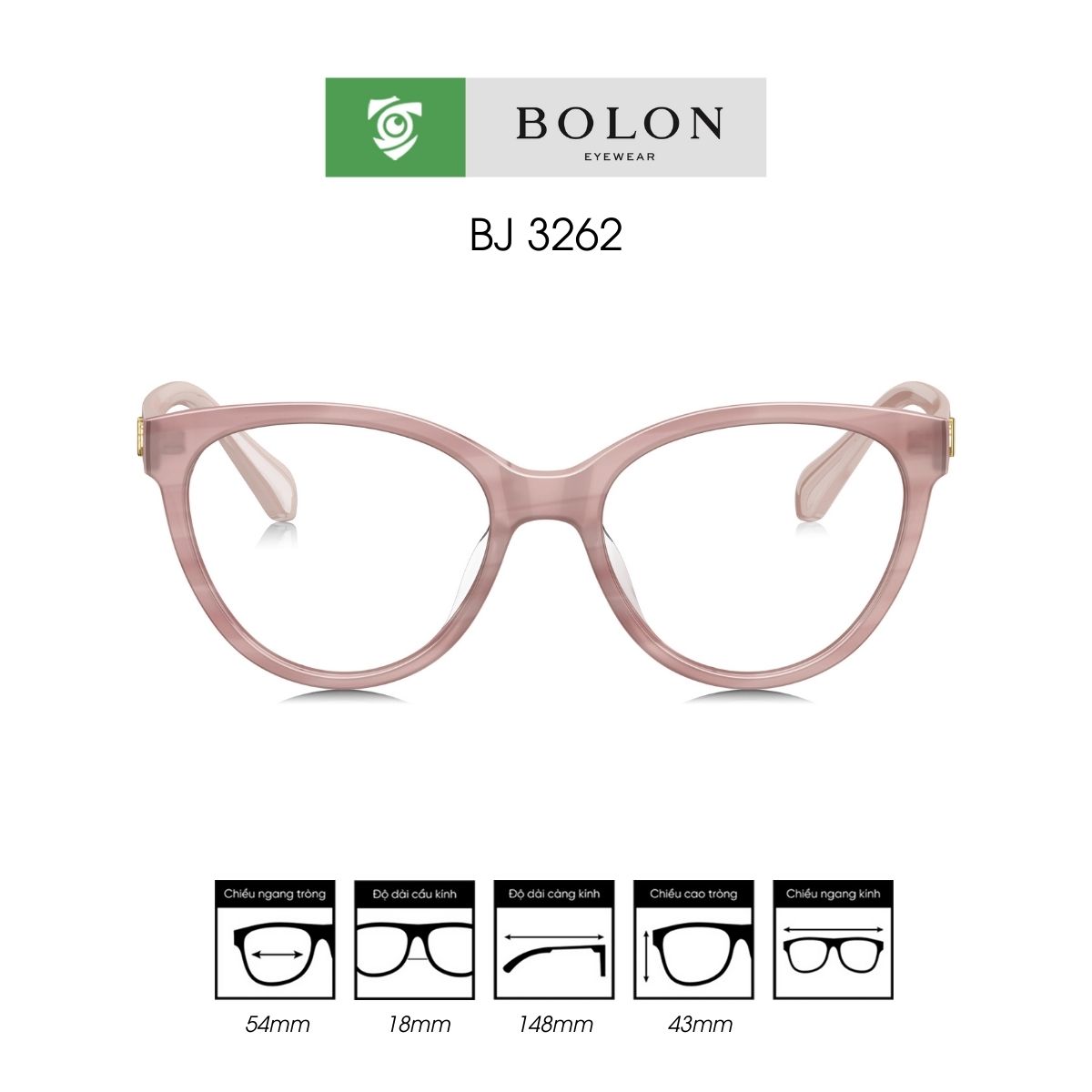 Gọng kính BOLON BJ3162