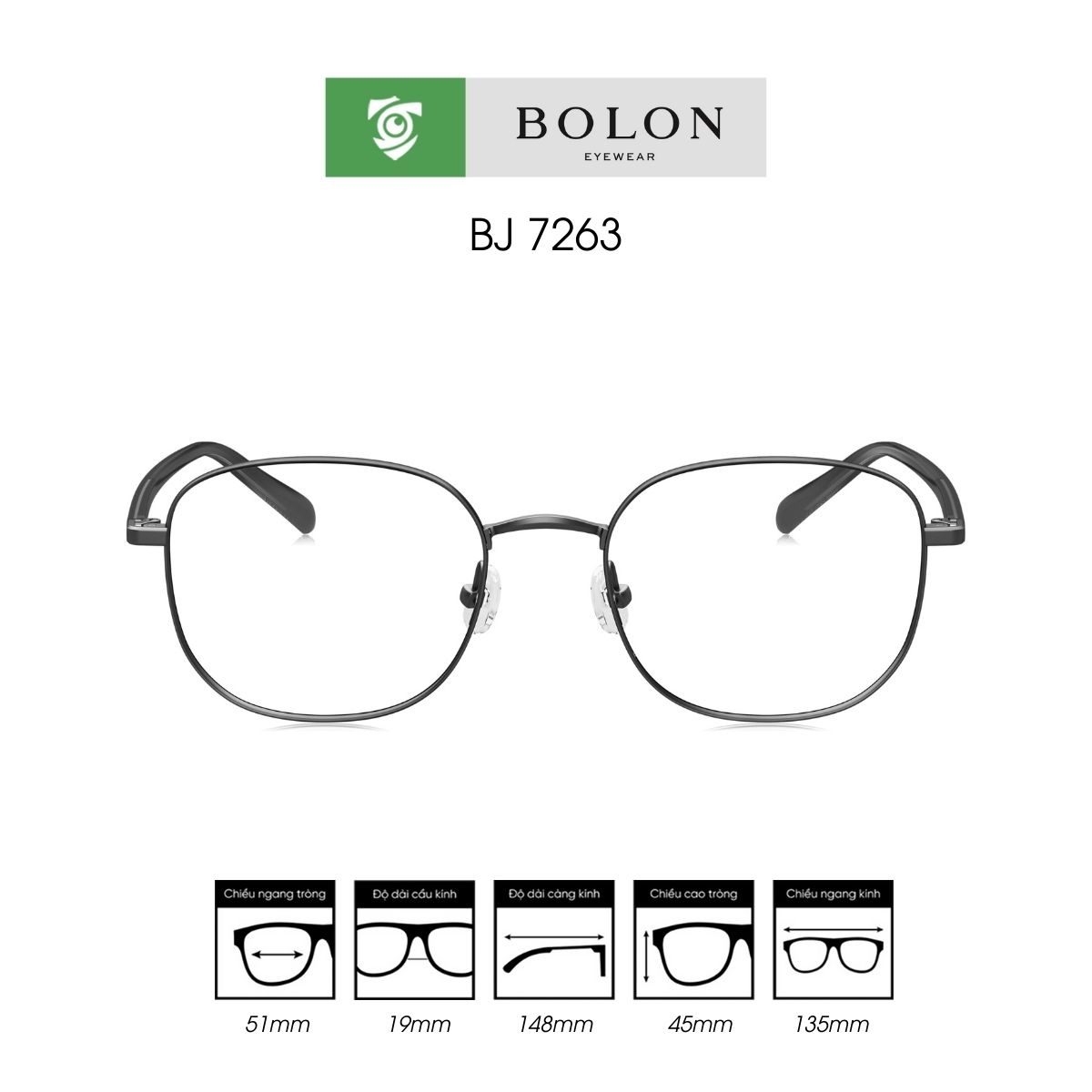 Gọng kính BOLON BJ7263