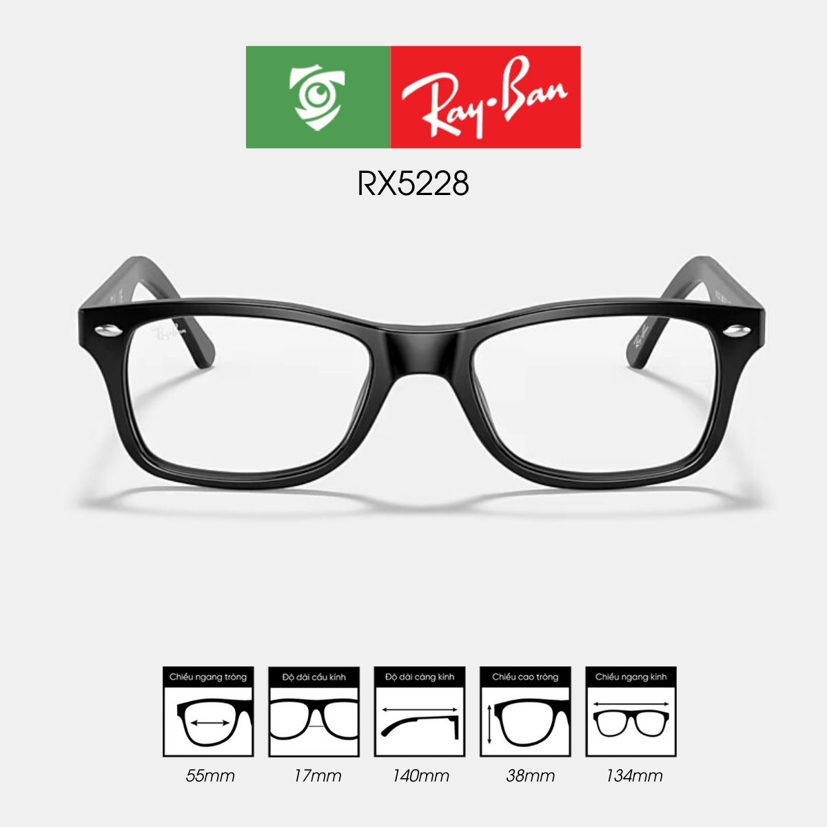 Gọng kính RAYBAN RX5228