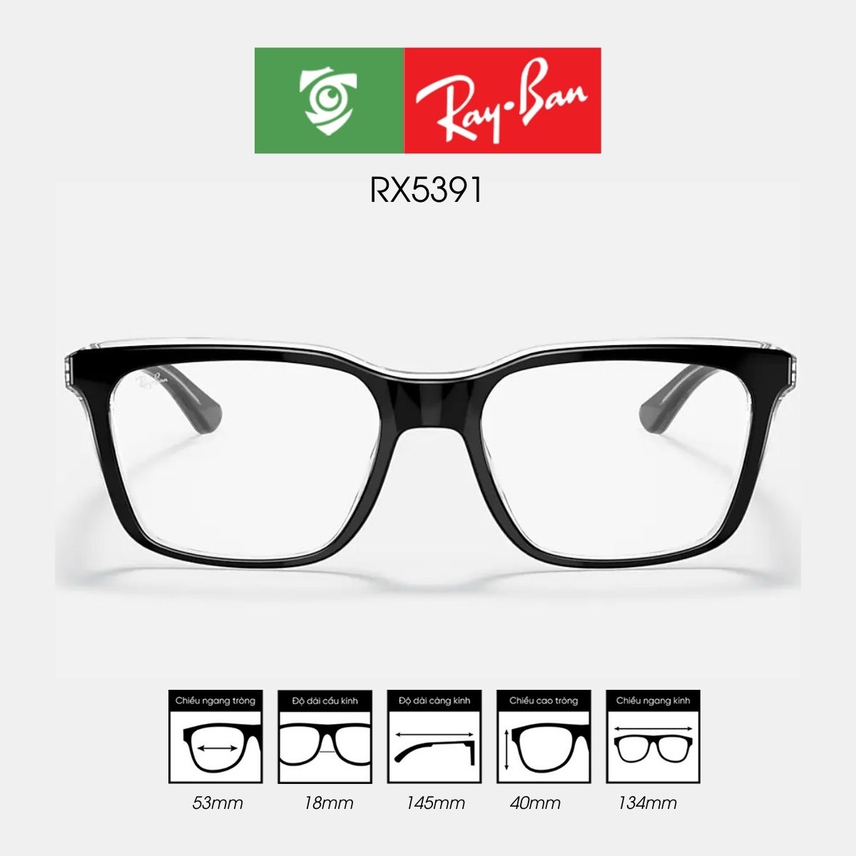 Gọng kính RAYBAN RX5391