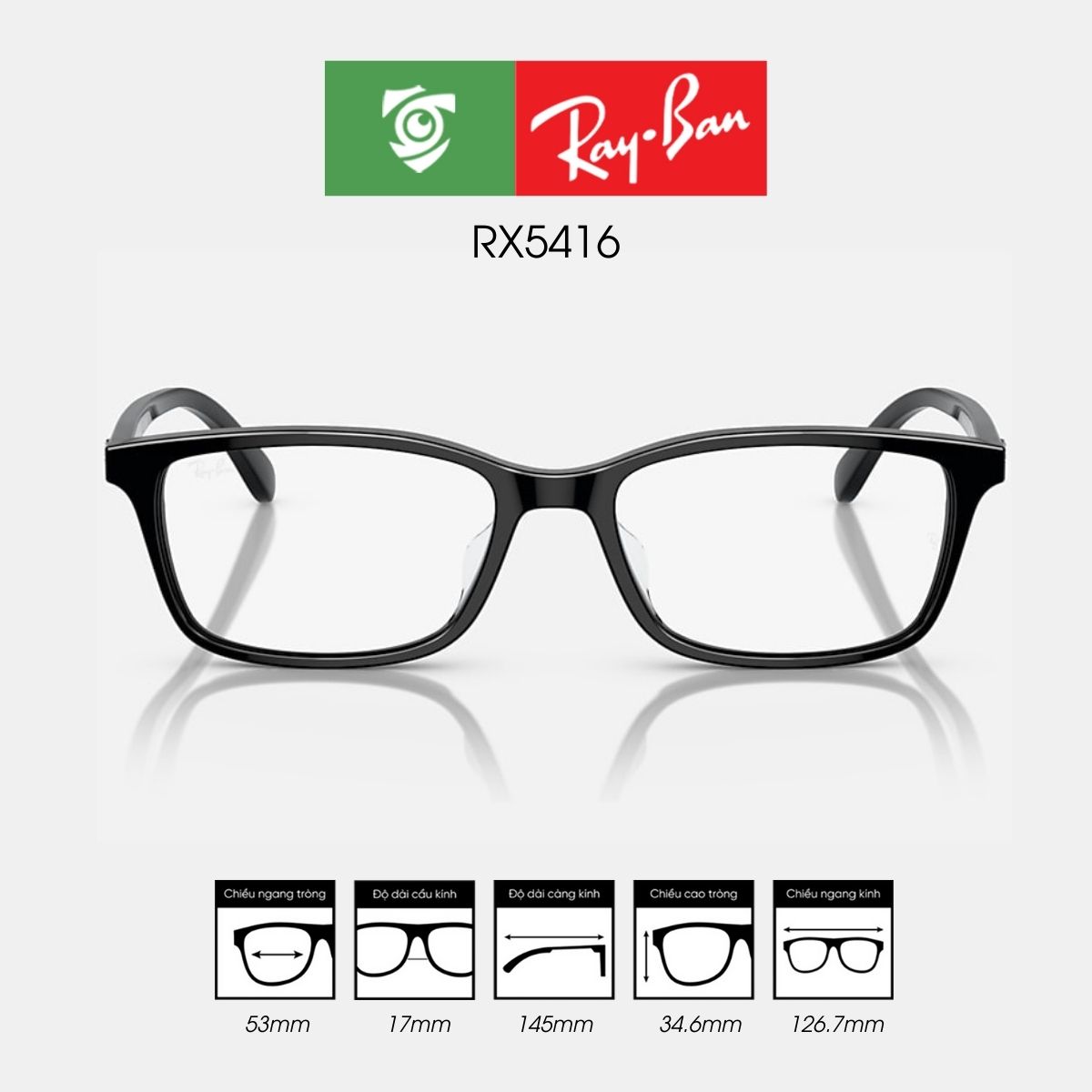 Gọng kính RAYBAN RX5416