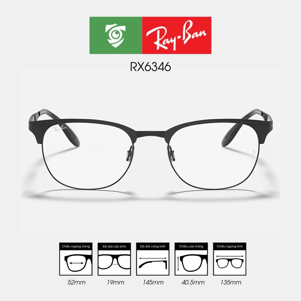 Gọng kính RAYBAN RX6346