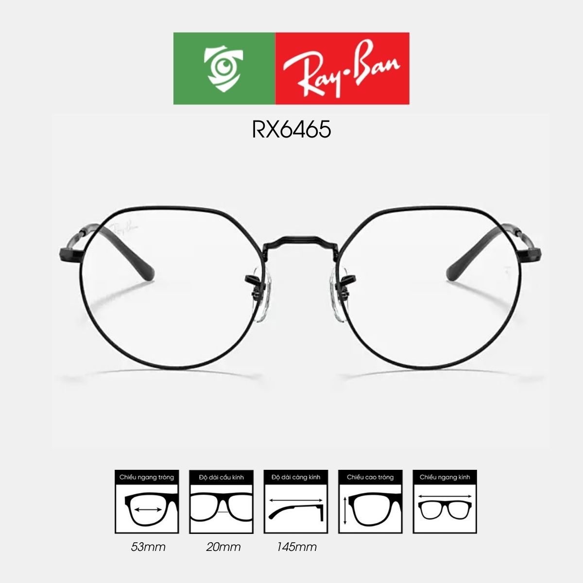 Gọng kính RAYBAN RX6465