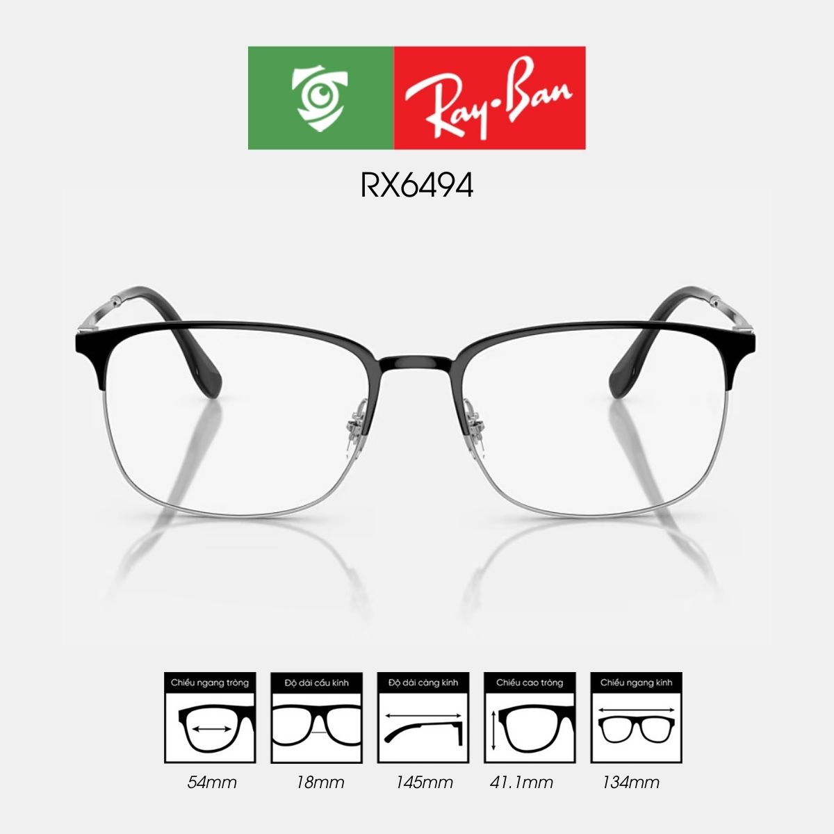 Gọng kính RAYBAN RX6494