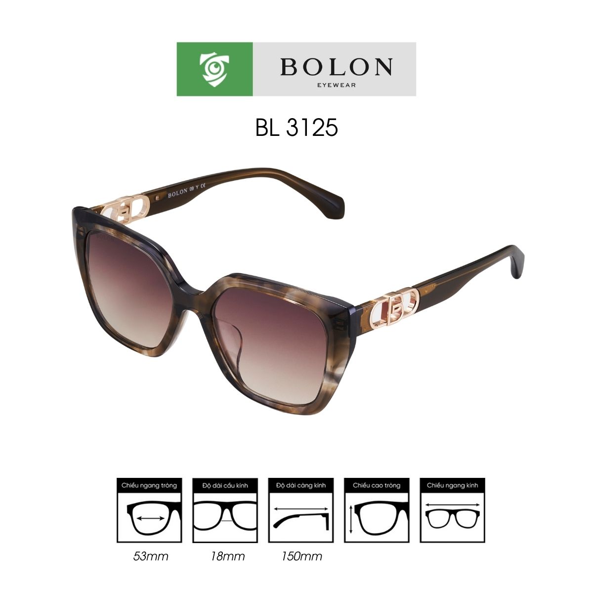 Kính mát BOLON BL3125 - Ảnh 4