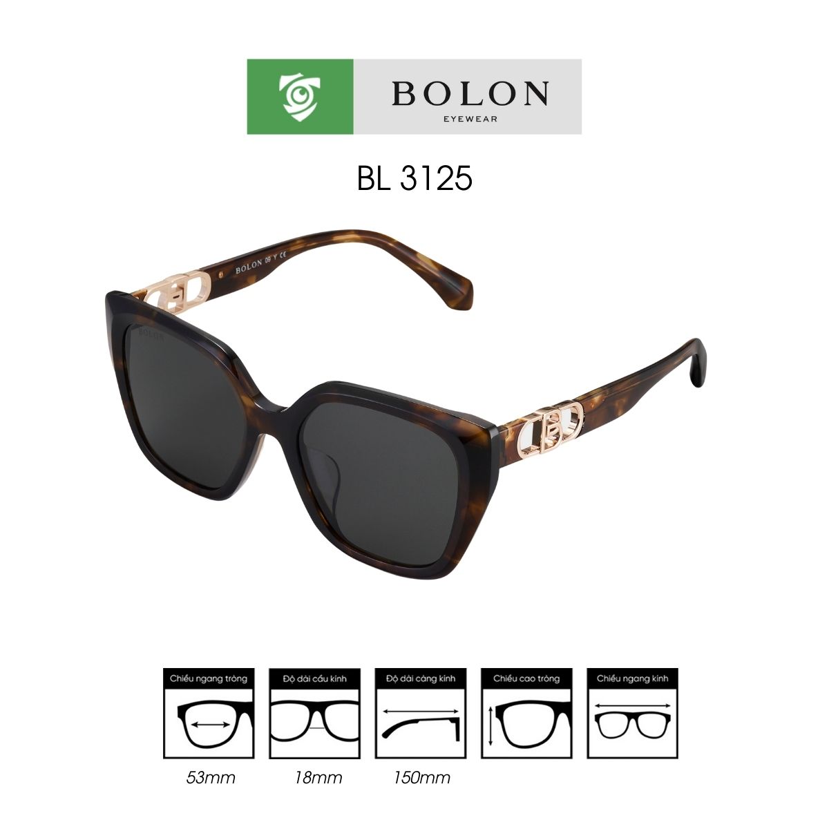 Kính mát BOLON BL3125 - Ảnh 2
