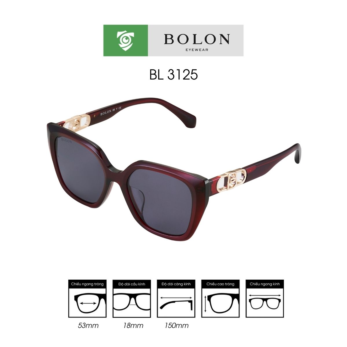 Kính mát BOLON BL3125 - Ảnh 3