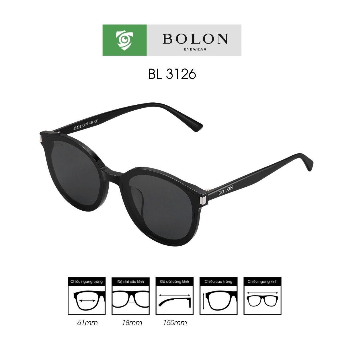 Kính mát BOLON BL3126