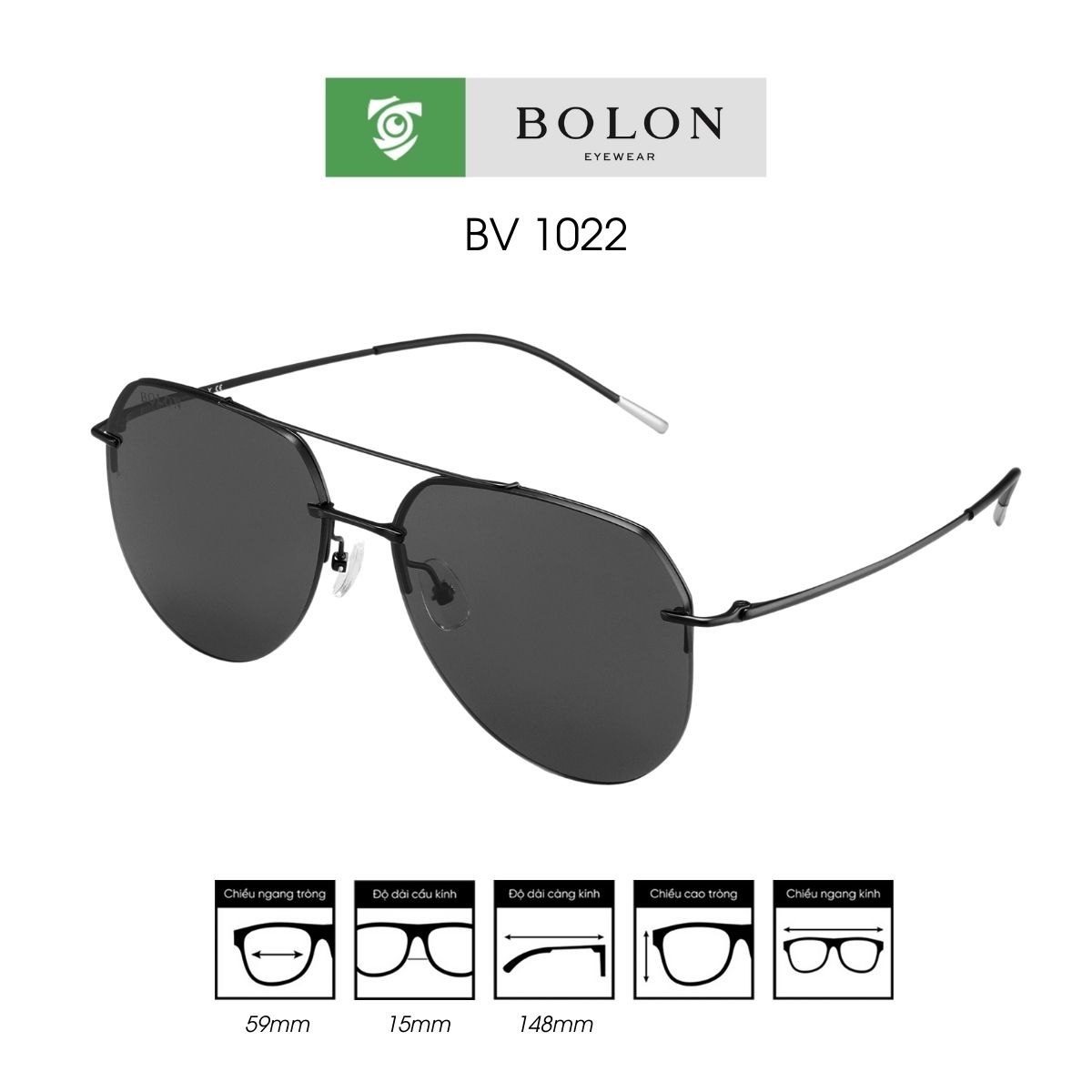 Kính mát BOLON BV1022