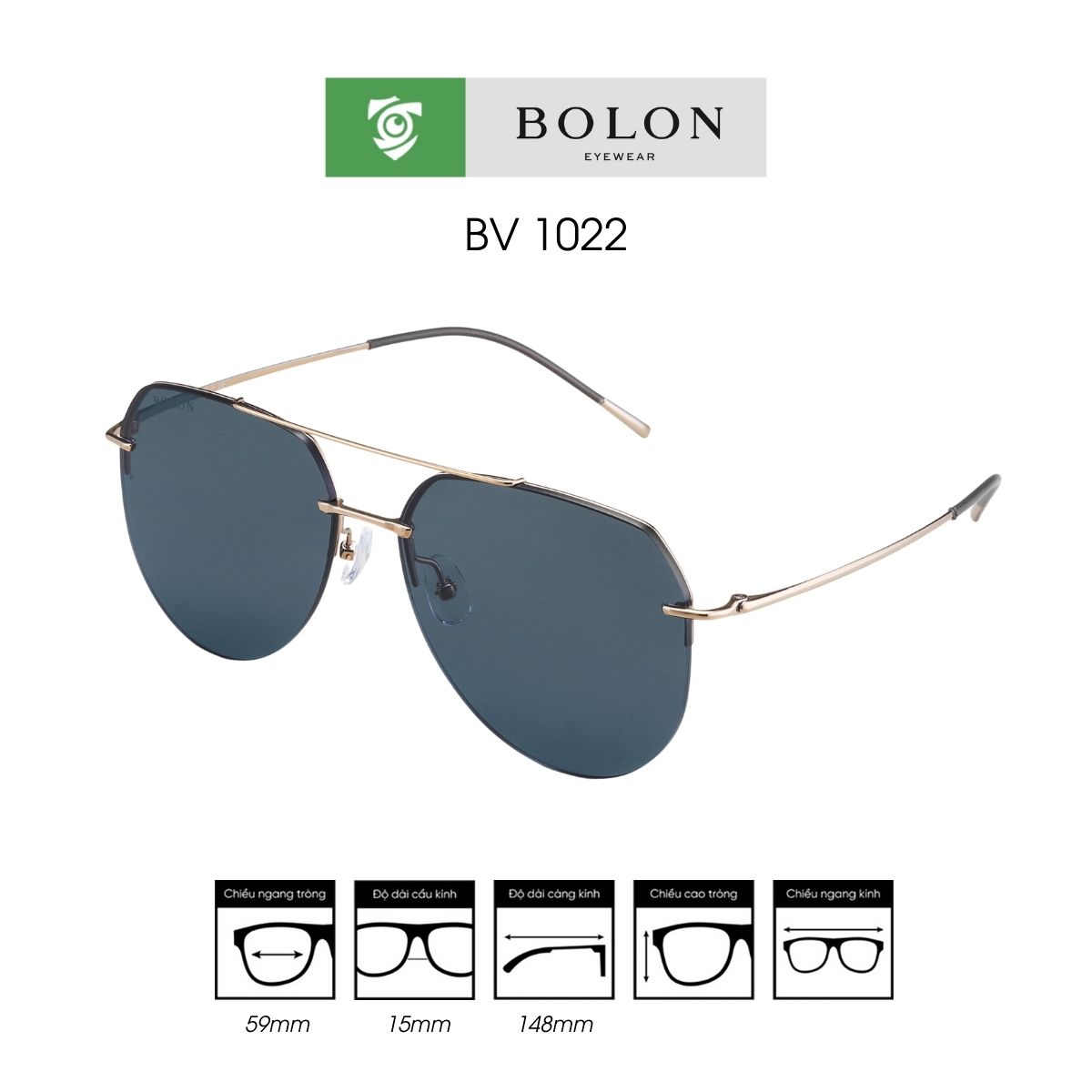 Kính mát BOLON BV1022 - Ảnh 3