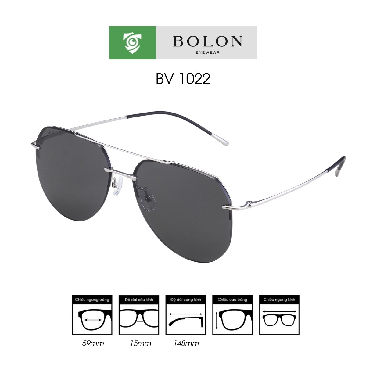 Kính mát BOLON BV1022 - Ảnh 2