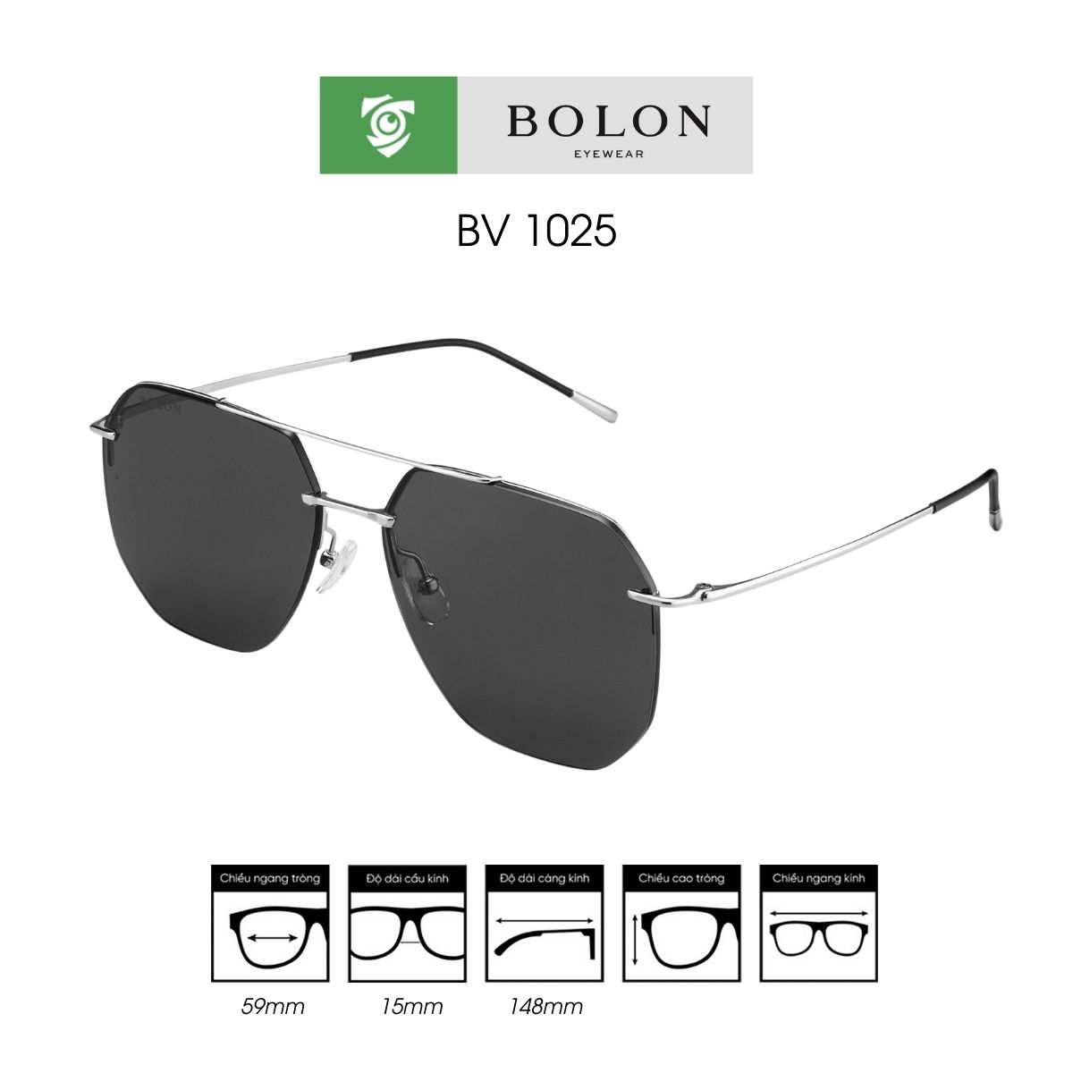 Kính mát BOLON BV1025 - Ảnh 2