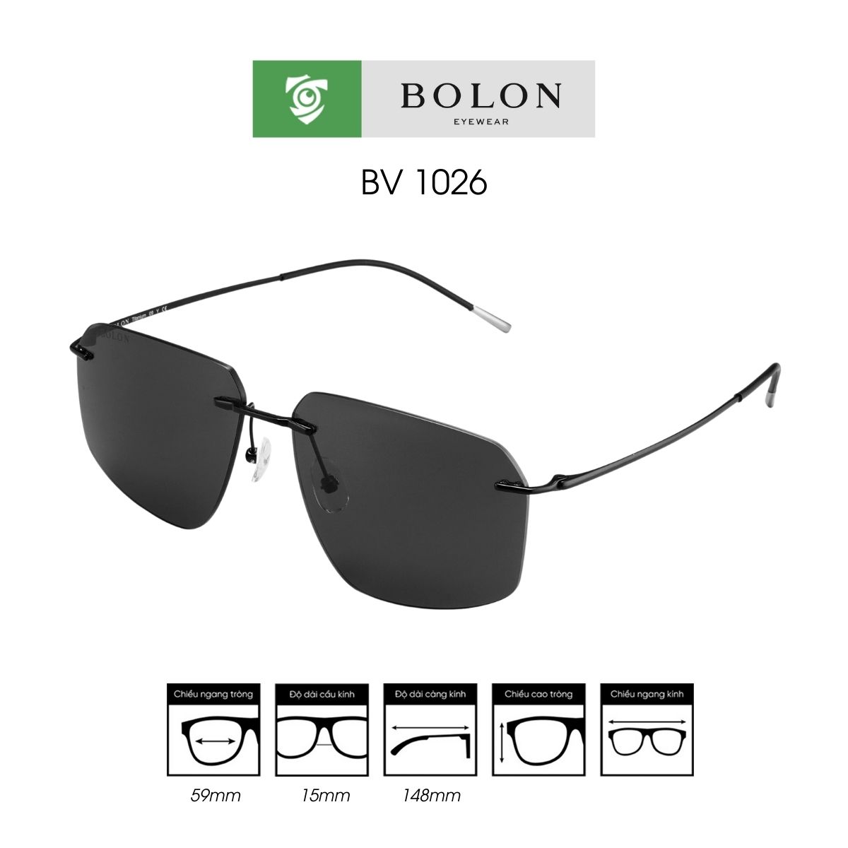 Kính mát BOLON BV1026