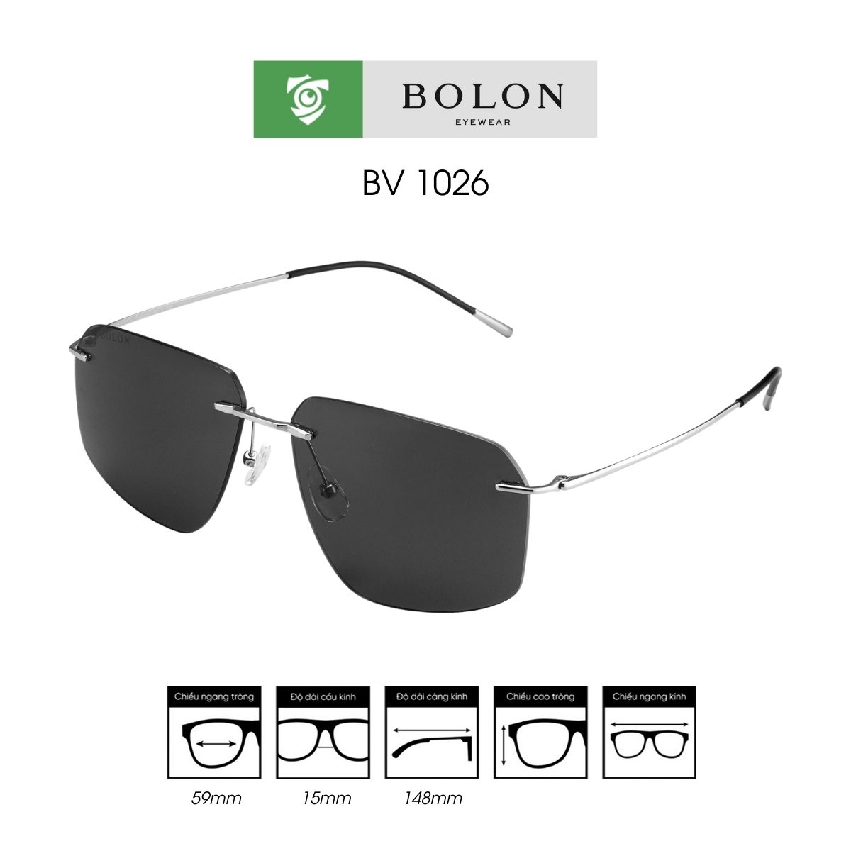 Kính mát BOLON BV1026 - Ảnh 2