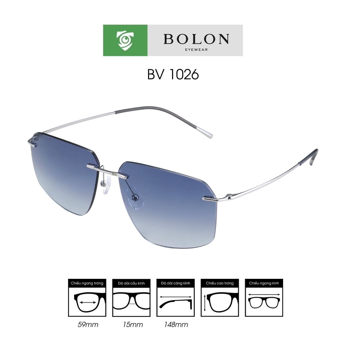 Kính mát BOLON BV1026 - Ảnh 3