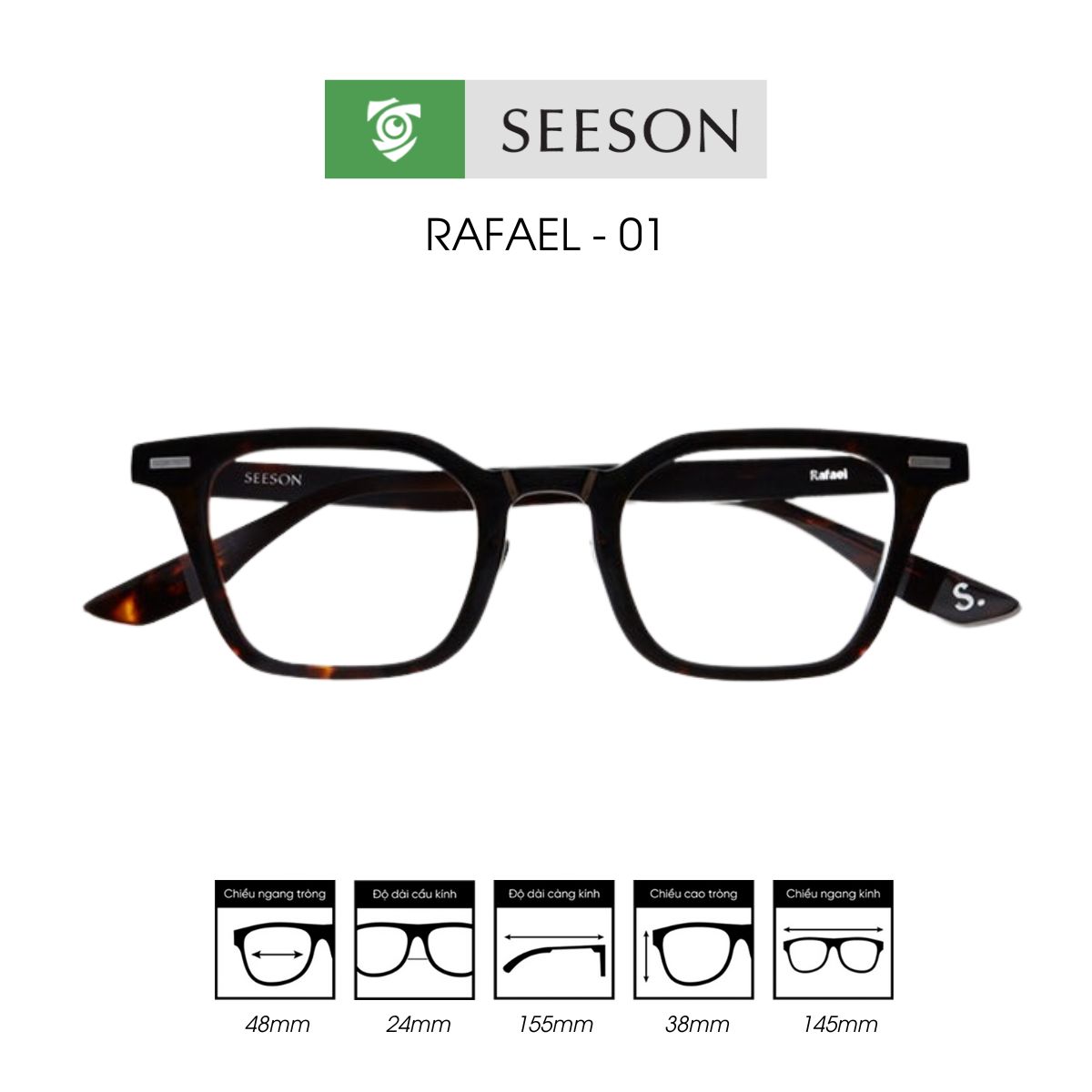 Gọng kính SEESON RAFAEL