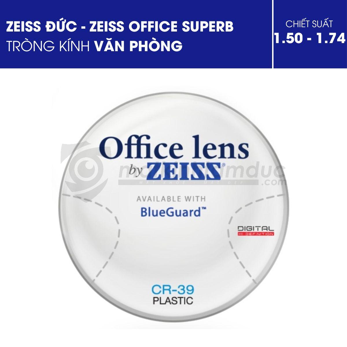 Tròng kính ZEISS Office Superb