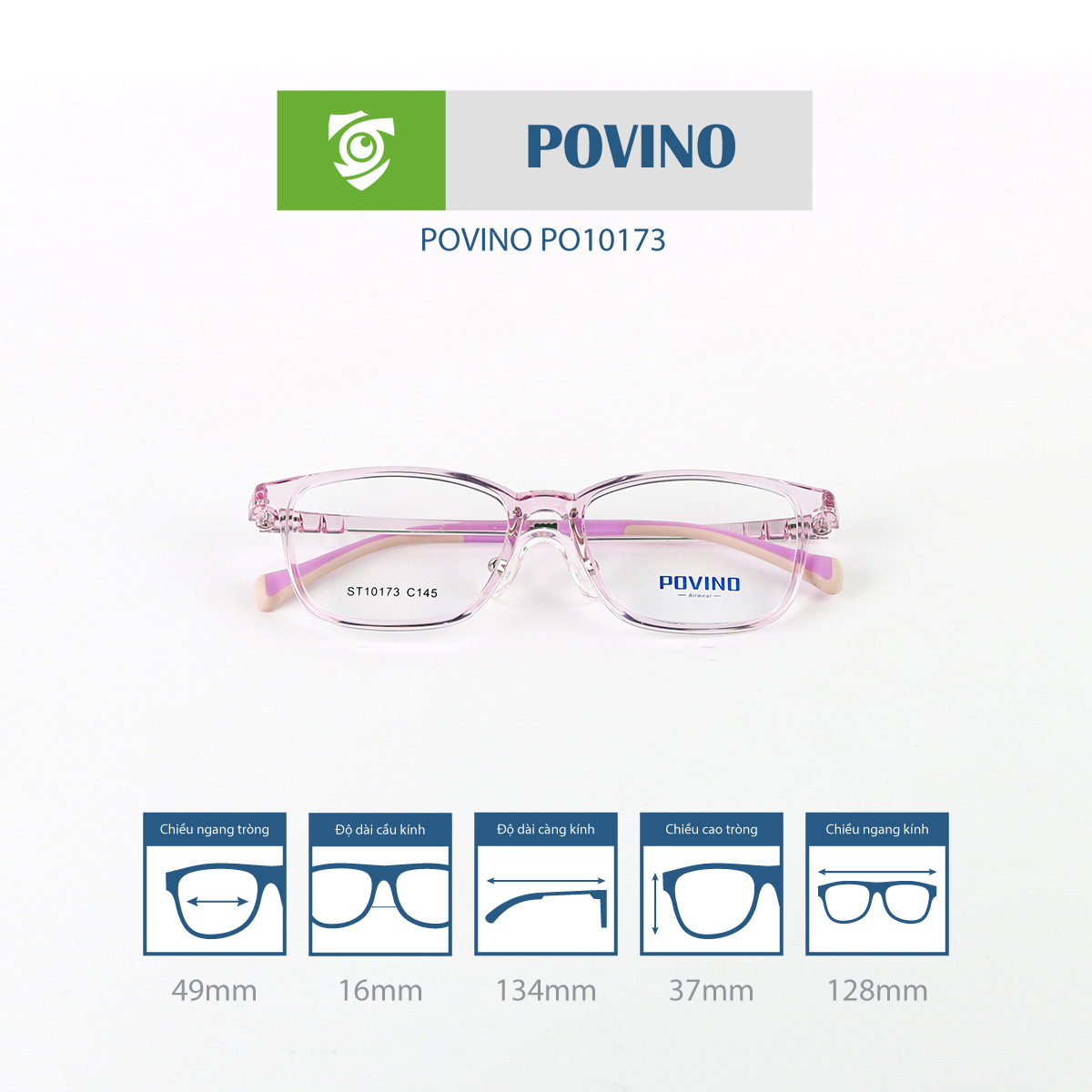 Gọng kính POVINO PO10173