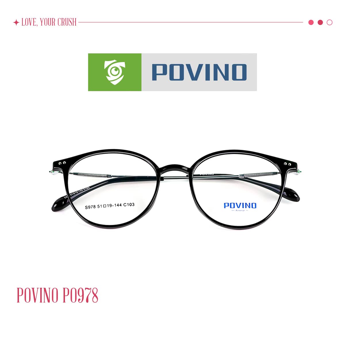 Gọng kính POVINO PO978
