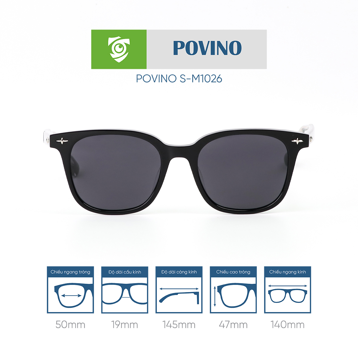 Kính mát POVINO SM1026